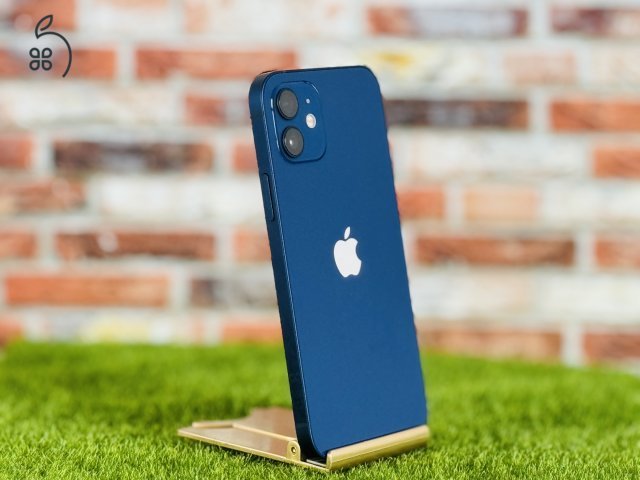 Eladó iPhone 12 64 GB Blue szép állapotú - 12 HÓ GARANCIA - 7624
