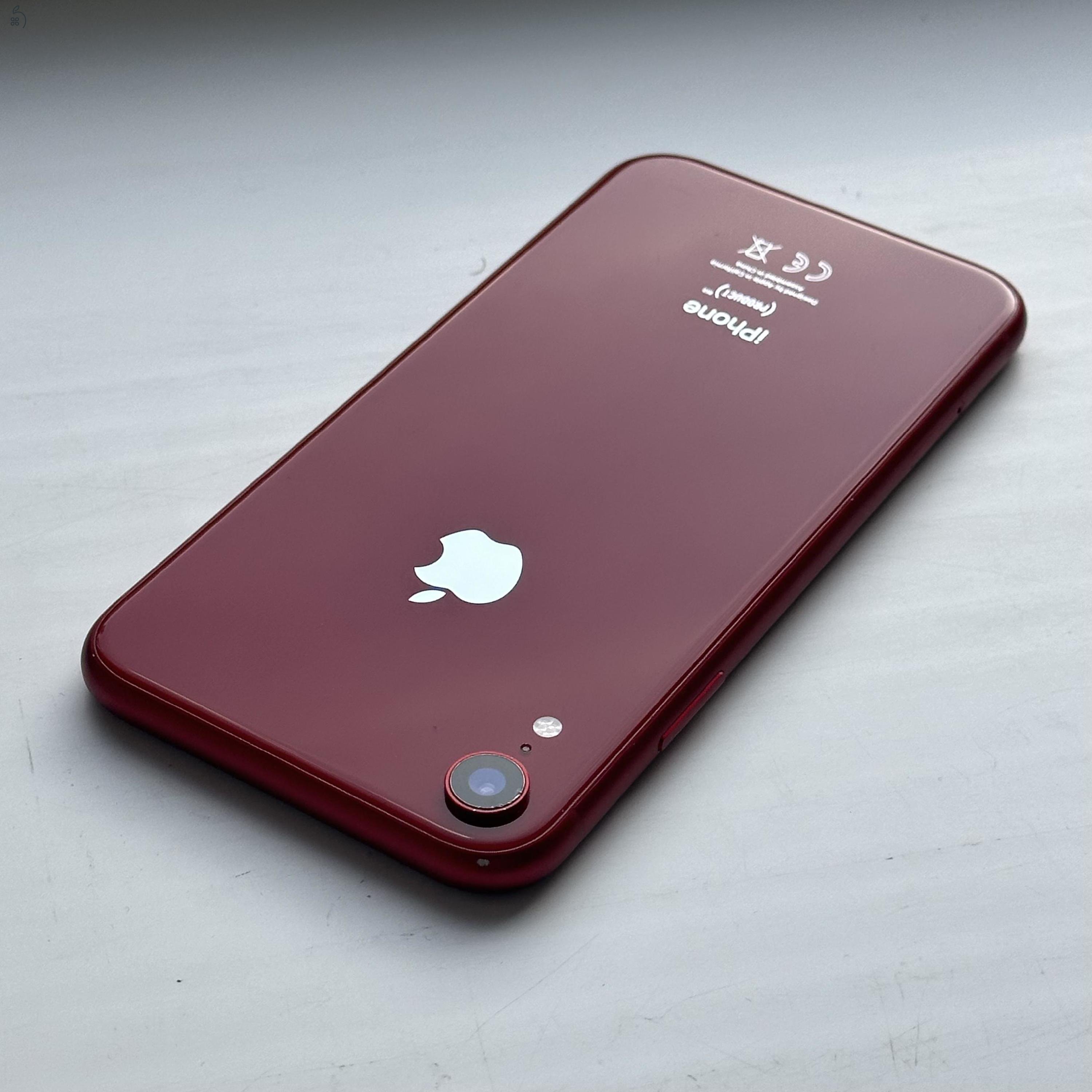 iPhone Xr 64GB Red - 3 Hónap Garancia , Kártyafüggetlen