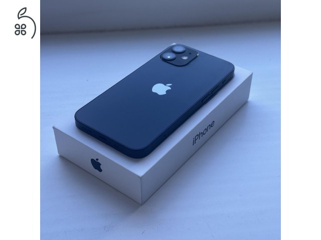 iPhone 12 mini 128GB Black - 1 ÉV GARANCIA, Kártyafüggetlen, 81% Akkumulátor