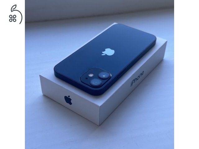 iPhone 12 mini 128GB Black - 1 ÉV GARANCIA, Kártyafüggetlen, 81% Akkumulátor