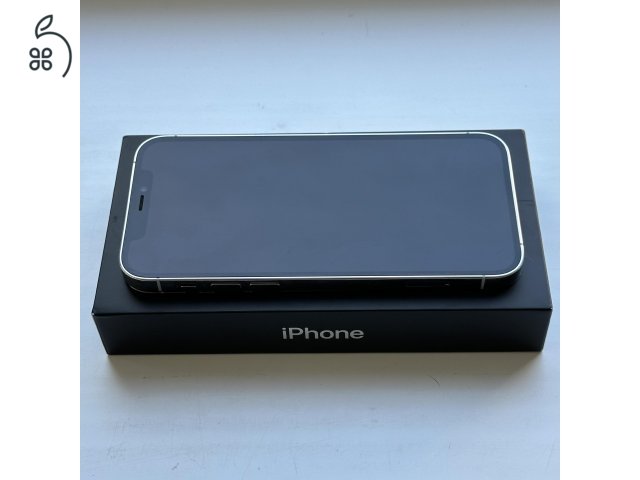 iPhone 12 Pro 256GB Silver - 1 ÉV GARANCIA Kártyafüggetlen, 84% Akkumulátor