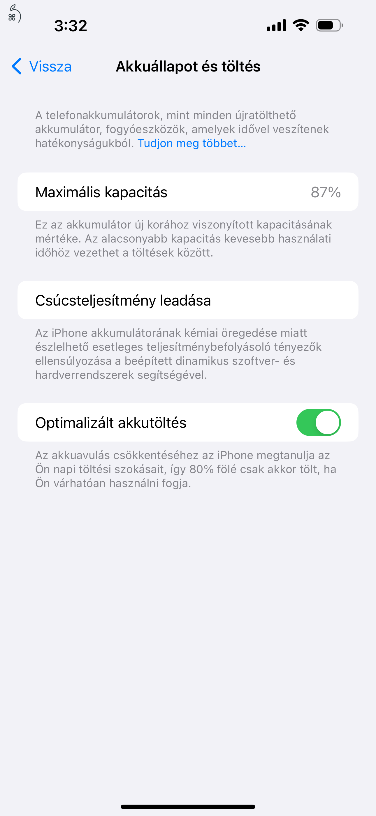 iPhone 14 Pro Max 256GB, lila, 87%-os akksi, hibátlan