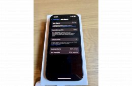 Eladó új Iphone 15 pro black 128GB, kártyafüggetlen telefon