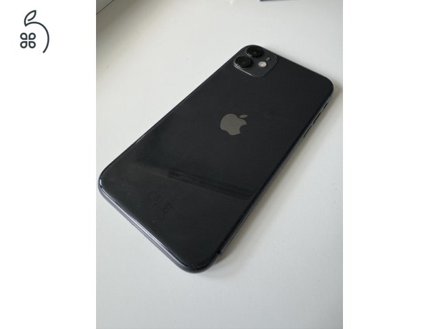 Apple iPhone 11 fekete 128GB kártyafüggetlen 