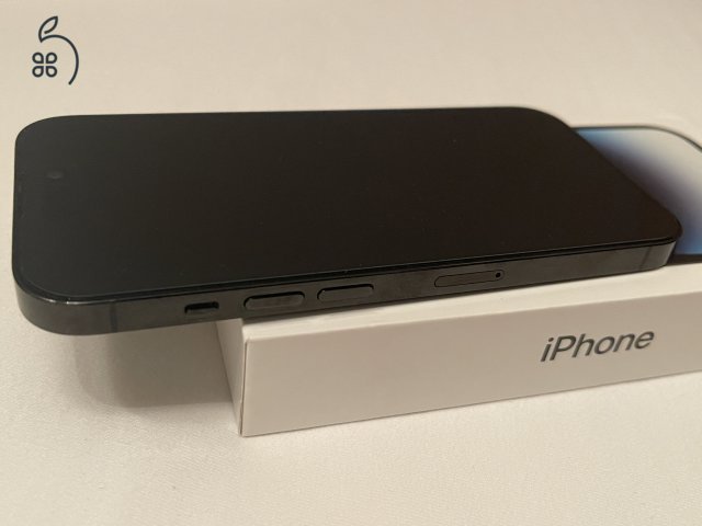 iPhone 14 Pro, 512 GB, fekete, akku 99%, független, 2 év garanciával!