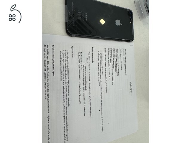 Új Fóliás iPhone 8 Plus 256GB Független/2024.10.12.Gar./p3352/