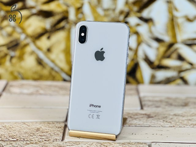 Eladó iPhone XS 64 GB Silver szép állapotú - 12 HÓ GARANCIA - L7165