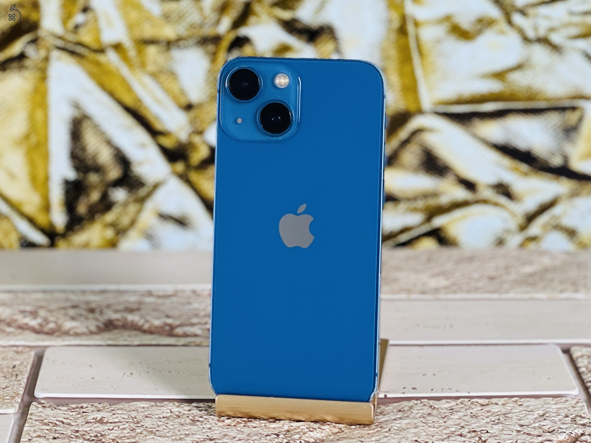 Eladó iPhone 13 Mini 128 GB Blue szép állapotú - 12 HÓ GARANCIA - S1419