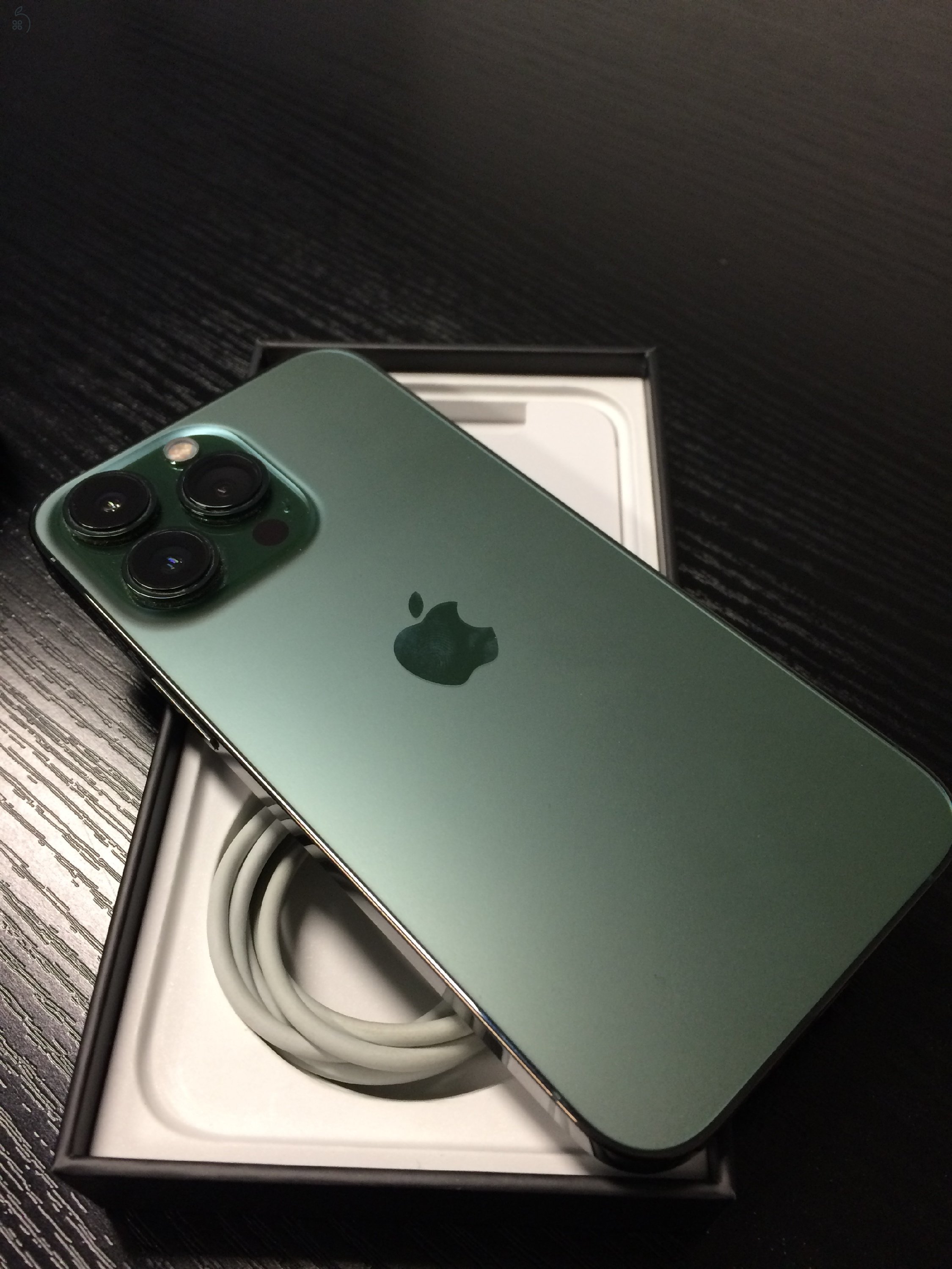 Eladó iPhone 13 Pro 128 Gb Alpine Green színben 