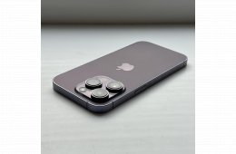 iPhone 14 Pro 128GB Deep Purple - 1 ÉV GARANCIA, Kártyafüggetlen, 87% Akkumulátor