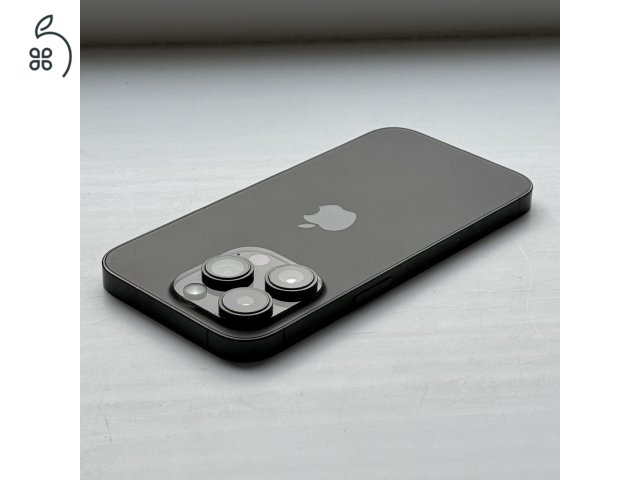 iPhone 14 Pro 128GB Space Black - Kártyfüggetlen, 1 ÉV GARANCIA, 90% Akkumulátor