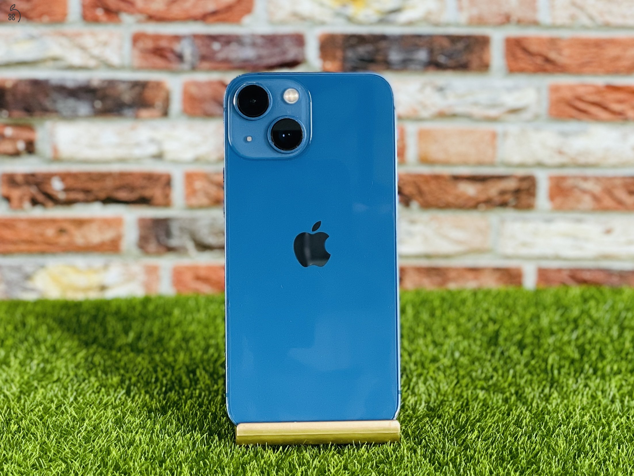 Eladó iPhone 13 Mini 128 GB Blue szép állapotú - 12 HÓ GARANCIA - 1419