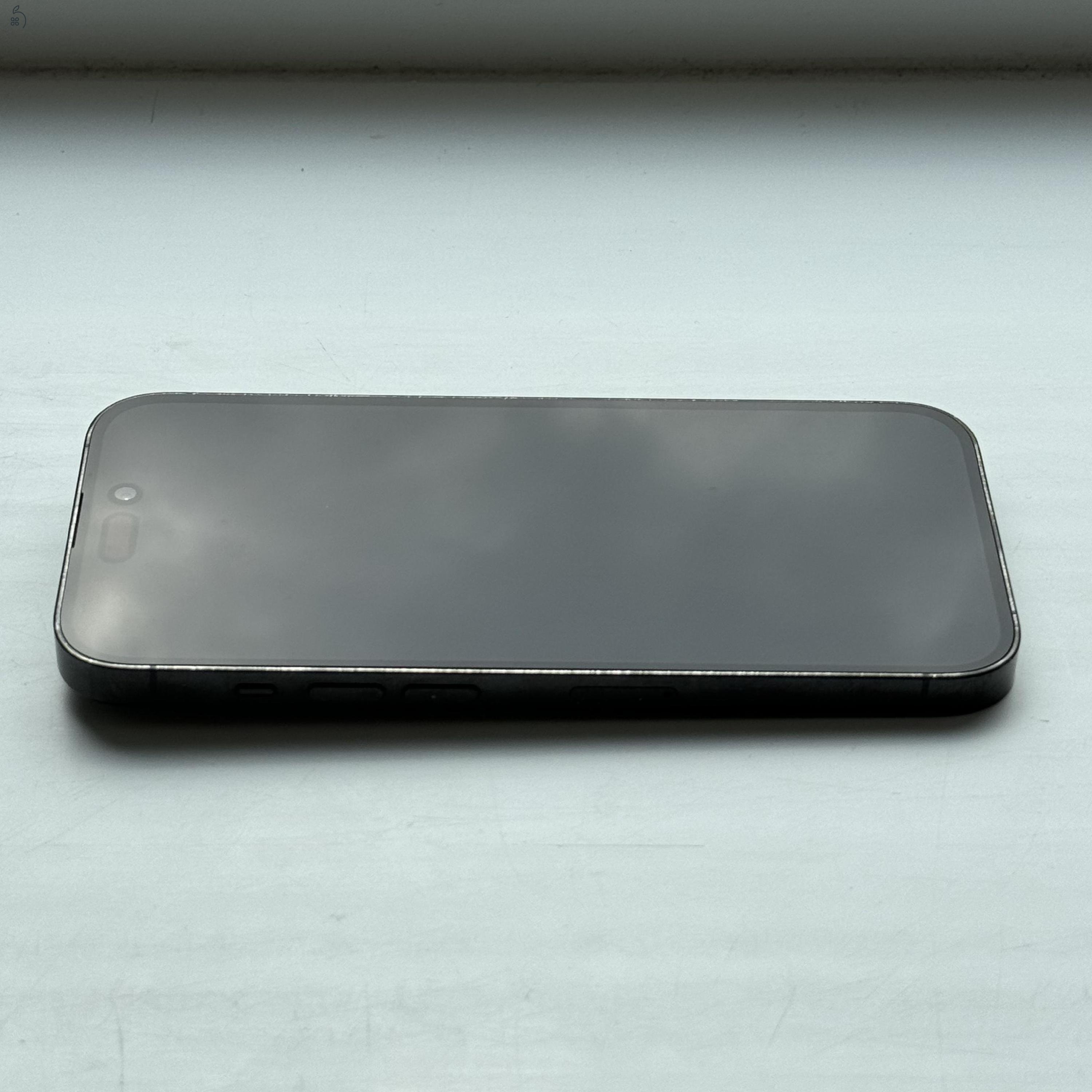 KARCMENTES iPhone 14 Pro 128GB Space Black - 1 ÉV GARANCIA, 91% akkumulátor 