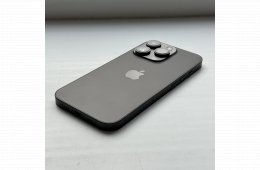 GYÖNYÖRŰ iPhone 14 Pro 128GB Space Black - 1 ÉV GARANCIA, Kártyfüggetlen, 100% Akkumulátor