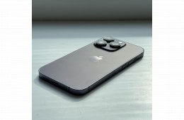 HIBÁTLAN iPhone 14 Pro 128GB Deep Purple - 1 ÉV GARANCIA, Kártyafüggetlen, 100% Akkumulátor