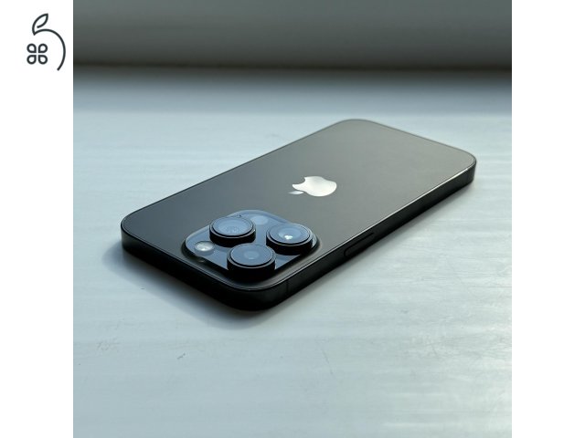 GYÖNYÖRŰ iPhone 14 Pro 128GB Space Black - Kártyfüggetlen, 1 ÉV GARANCIA, 100% Akkumulátor