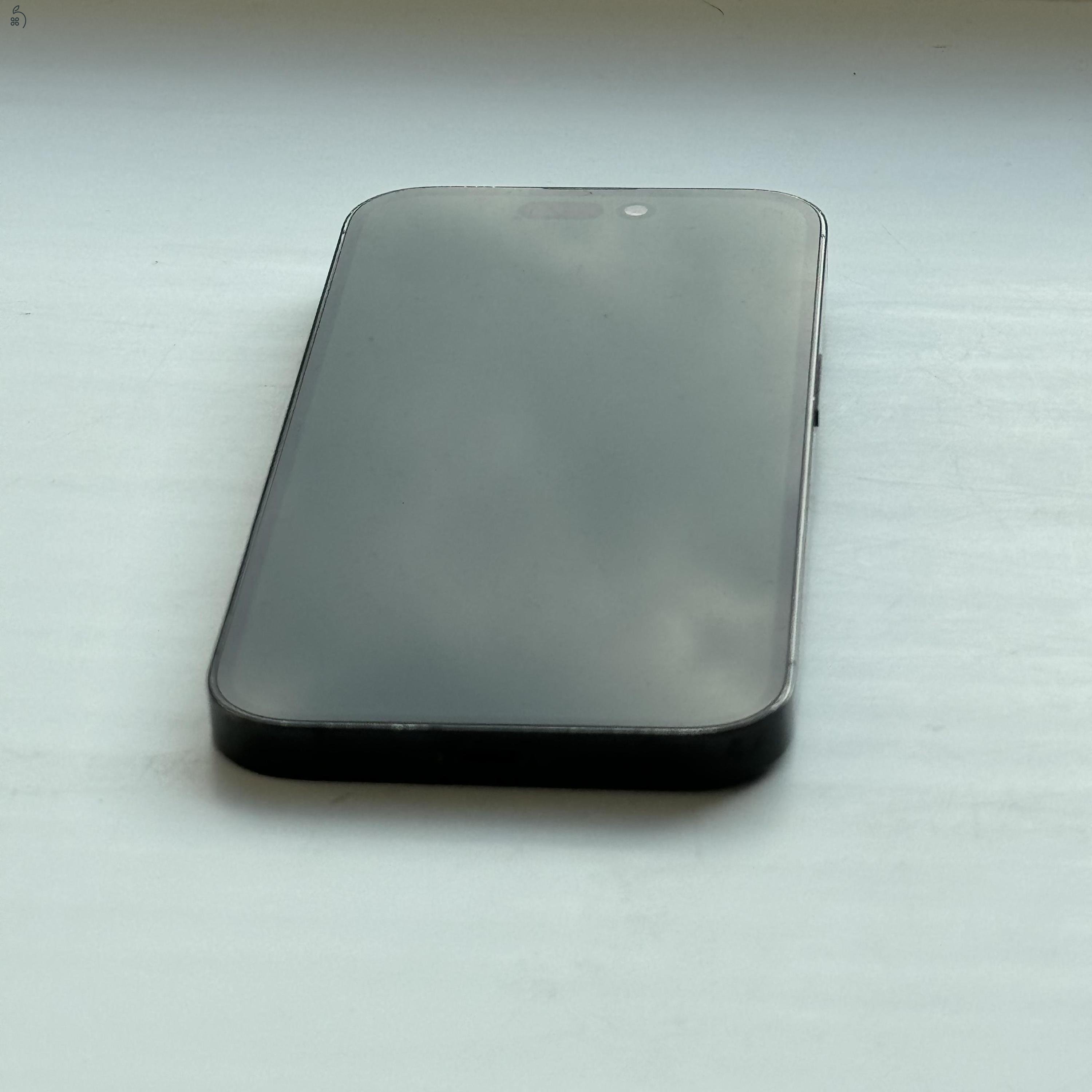 KARCMENTES iPhone 14 Pro 256GB Space Black - Kártyfüggetlen, 1 ÉV GARANCIA, 100% Akkumulátor 