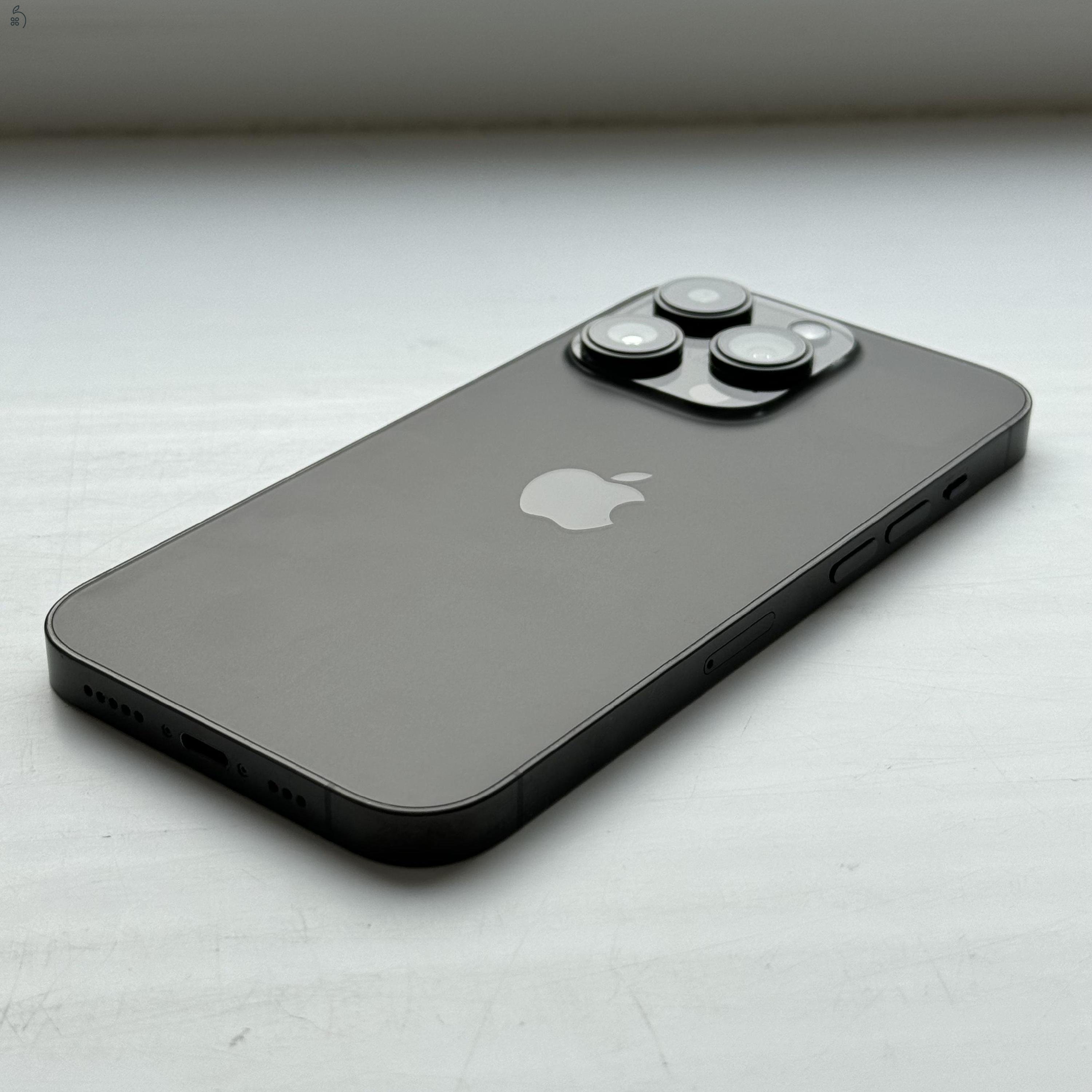 iPhone 14 Pro 512GB Space Black - Kártyfüggetlen, 1 ÉV GARANCIA, 95% Akkumulátor