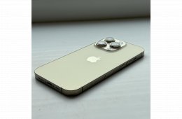 GYÖNYÖRŰ iPhone 14 Pro 512GB Gold - Kártyfüggetlen, 1 ÉV GARANCIA, 89% Akkumulátor