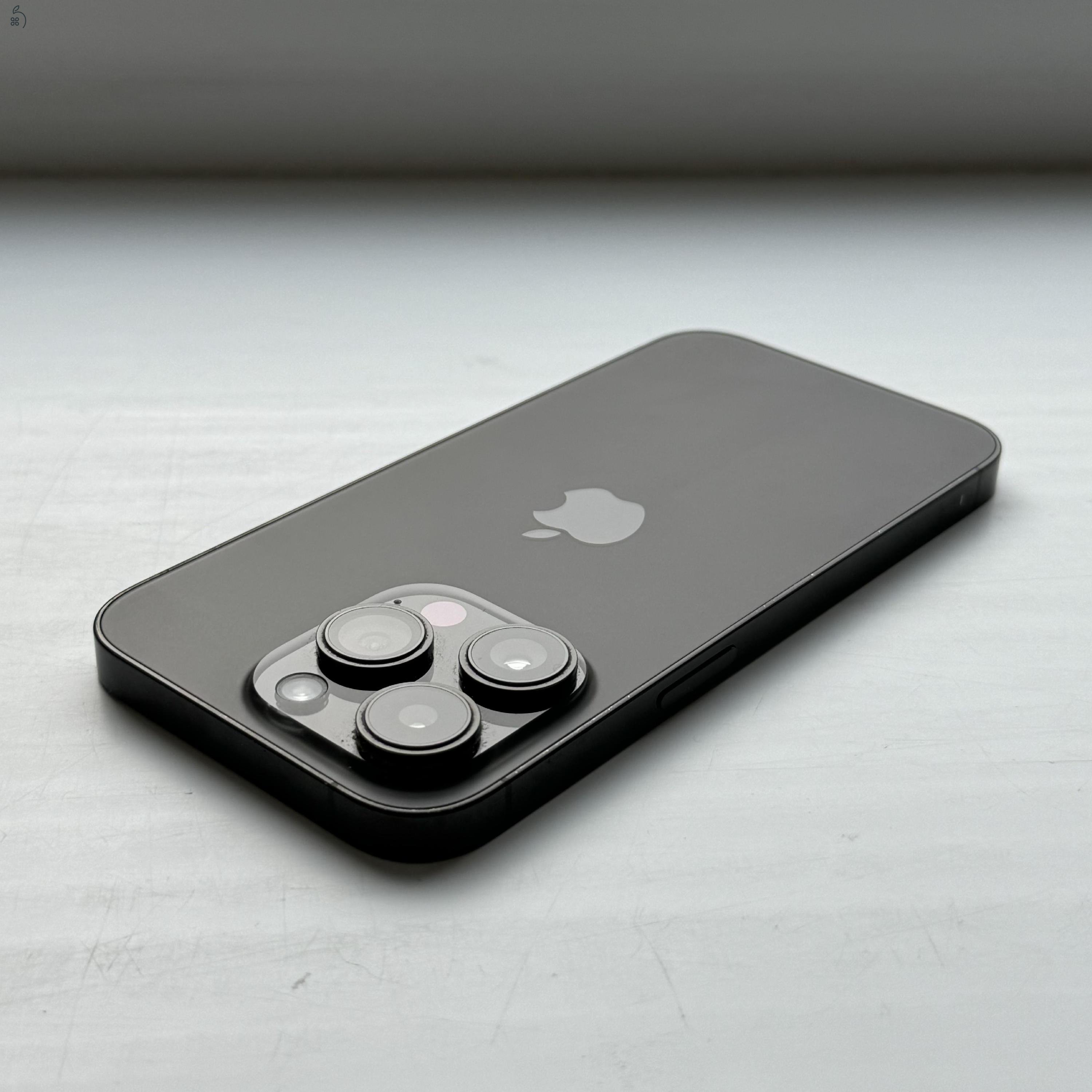 KARCMENTES iPhone 14 Pro 512GB Space Black - Kártyfüggetlen, 1 ÉV GARANCIA, 100% Akkumulátor
