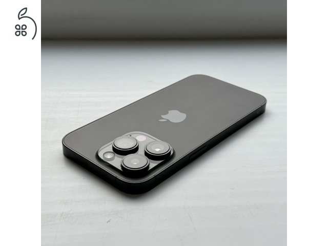KARCMENTES iPhone 14 Pro 512GB Space Black - Kártyfüggetlen, 1 ÉV GARANCIA, 100% Akkumulátor