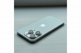 HIBÁTLAN iPhone 14 Pro 1TB Silver - Kártyfüggetlen, 1 ÉV GARANCIA, 100% Akkumulátor