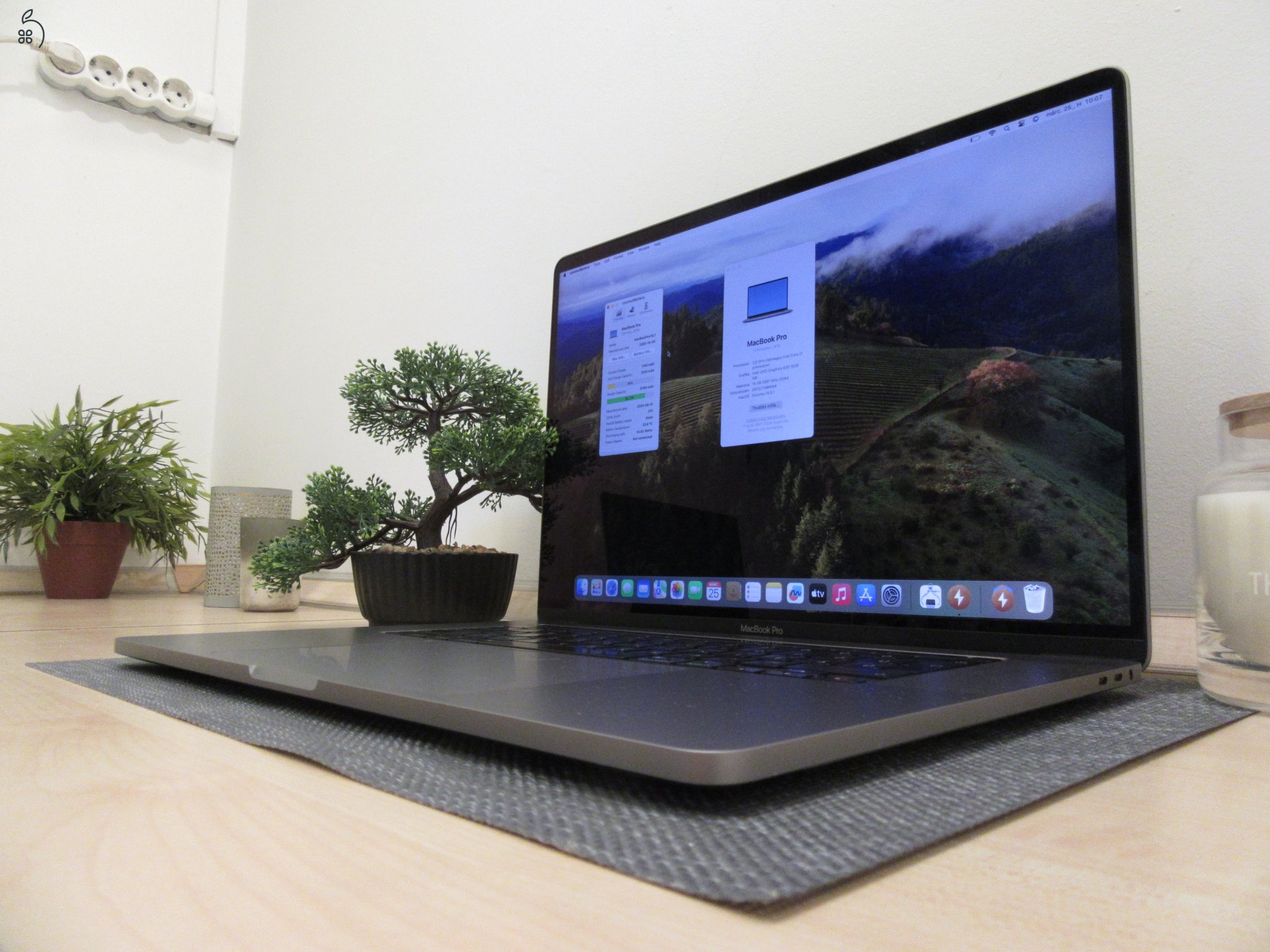 Apple Retina Macbook Pro 16 - 2019 - Használt, szép állapot. 27% Áfát tartalmaz 
