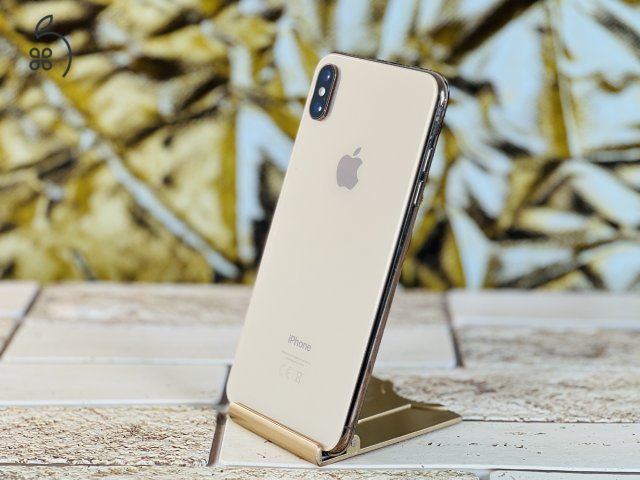 Eladó iPhone XS Max 64 GB Gold szép állapotú - 12 HÓ GARANCIA - S1277