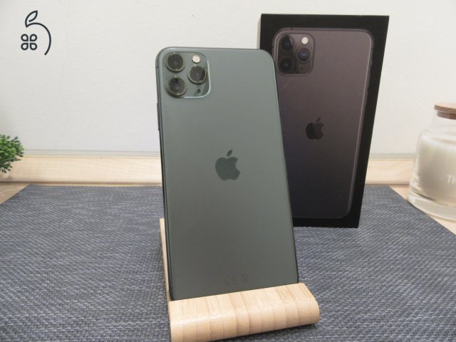 Apple iPhone 11 Pro Max - Green - Használt, megkímélt