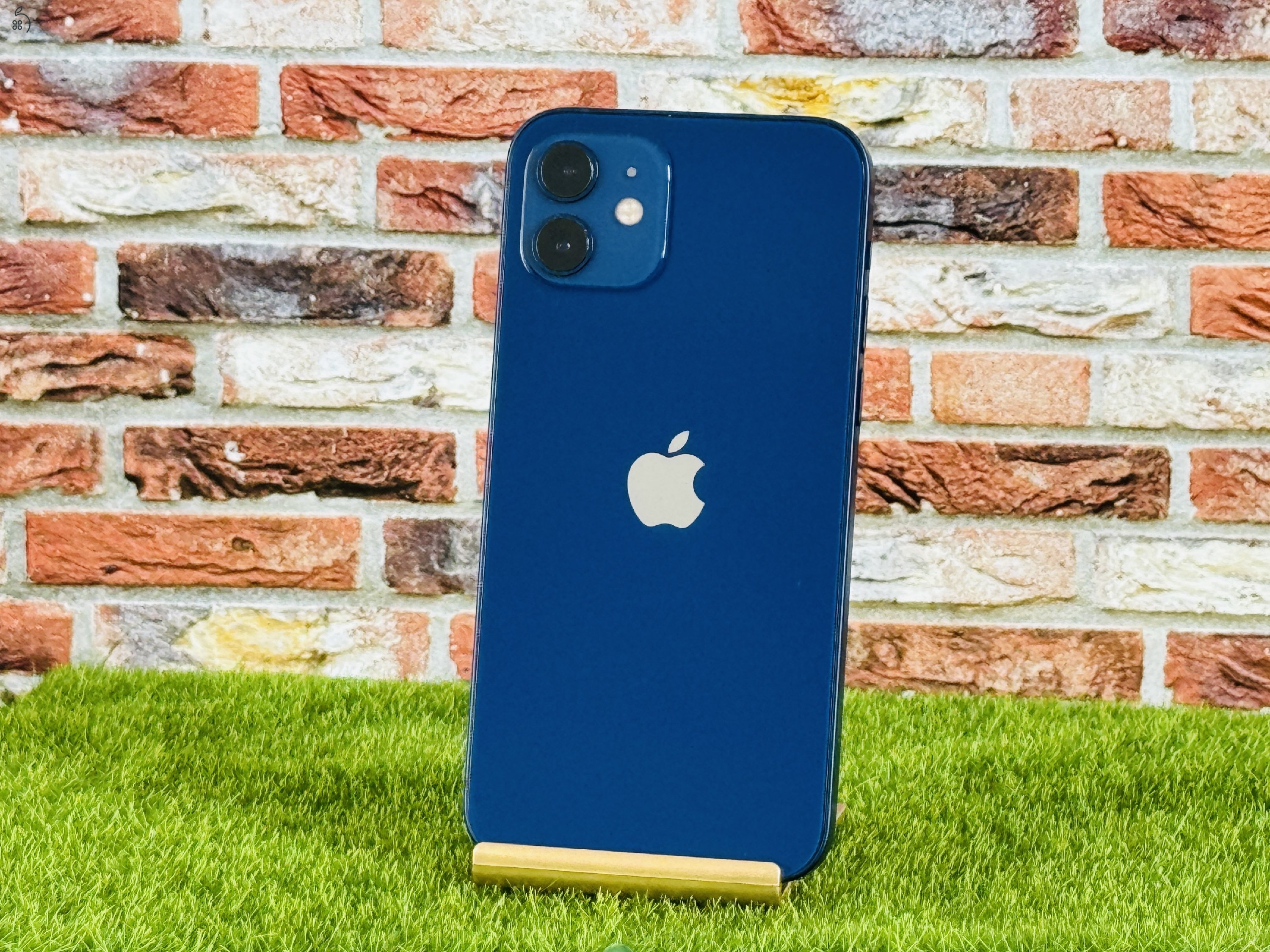 Eladó iPhone 12 128 GB Blue szép állapotú - 12 HÓ GARANCIA - 4985