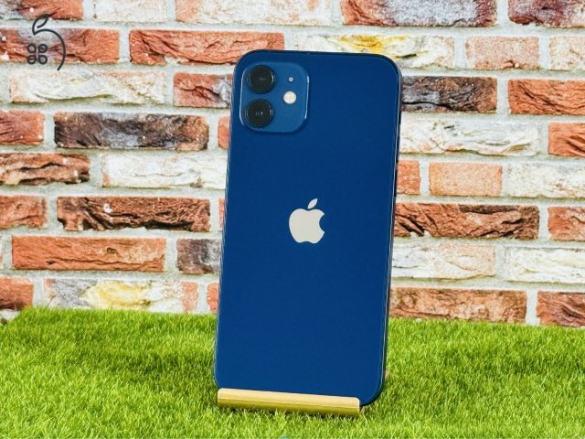 Eladó iPhone 12 128 GB Blue szép állapotú - 12 HÓ GARANCIA - 4985