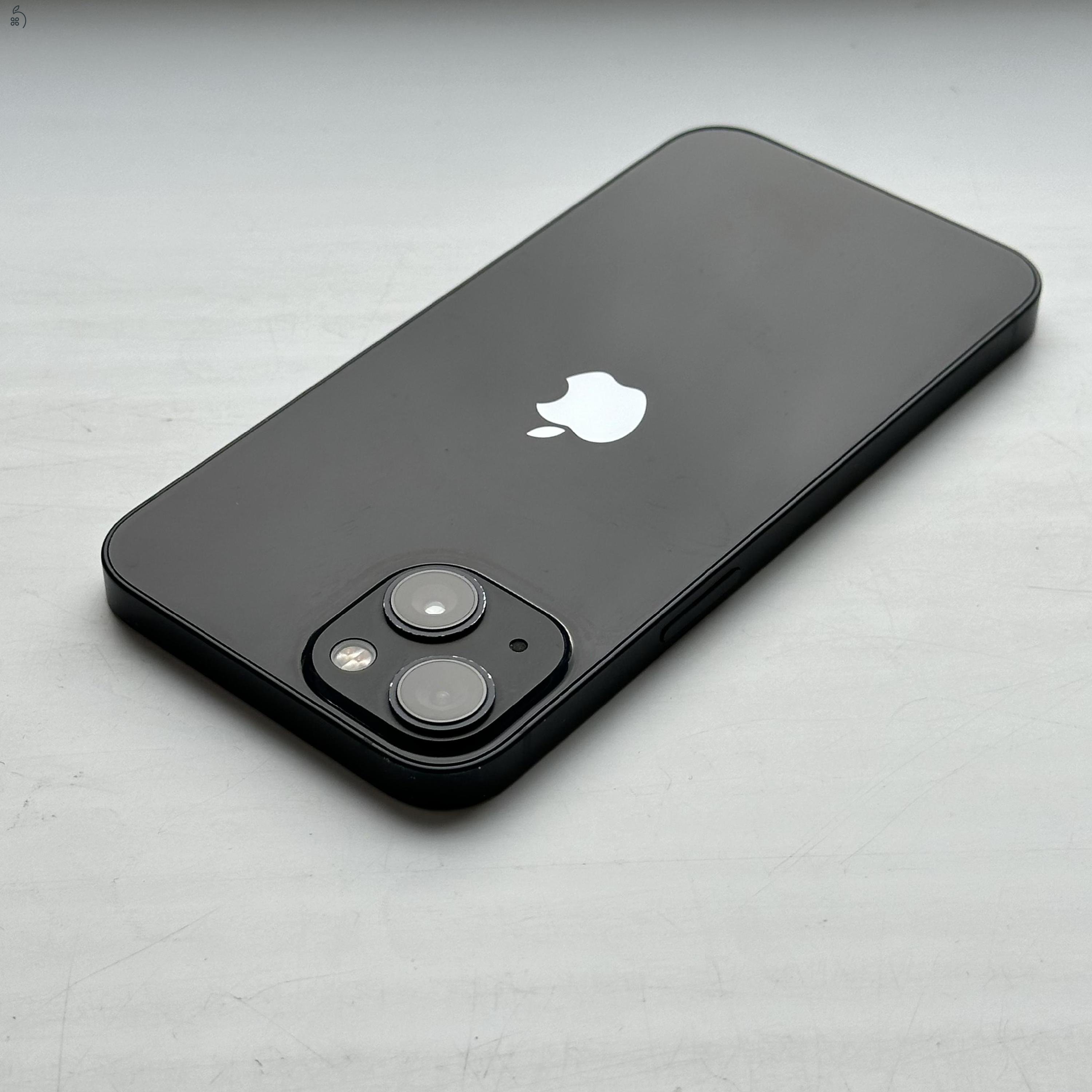 iPhone 13 128GB Midnight - Kártyfüggetlen, 1 ÉV GARANCIA, 85% Akkumulátor