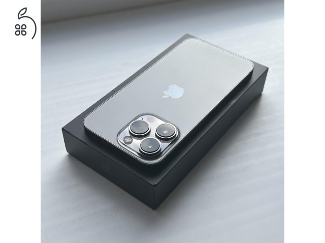 GYÖNYÖRŰ iPhone 13 Pro 256GB Graphite - 1 ÉV GARANCIA, Kártyafüggetlen, Garanciával, 84% Akkumulátor 