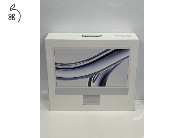 iMac 24” M3 8c/8c  8GB / 256GB - (Silver) - Csak 1db!