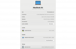 Macbook Air 2020, 13,3