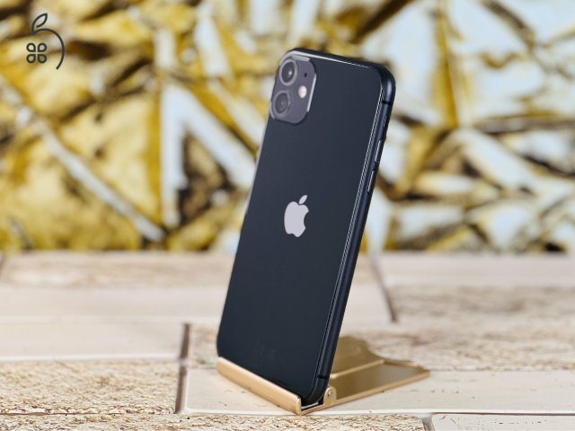 Eladó iPhone 11 64 GB Black szép állapotú - 12 HÓ GARANCIA - 1495