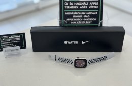 Apple Watch 7 41mm Áfás Nike Cellular Újszerű/1 hónap gar./p3375/