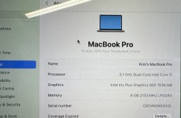 2017 MacBook Pro A1706 touchbar 4 Thunderbolt port