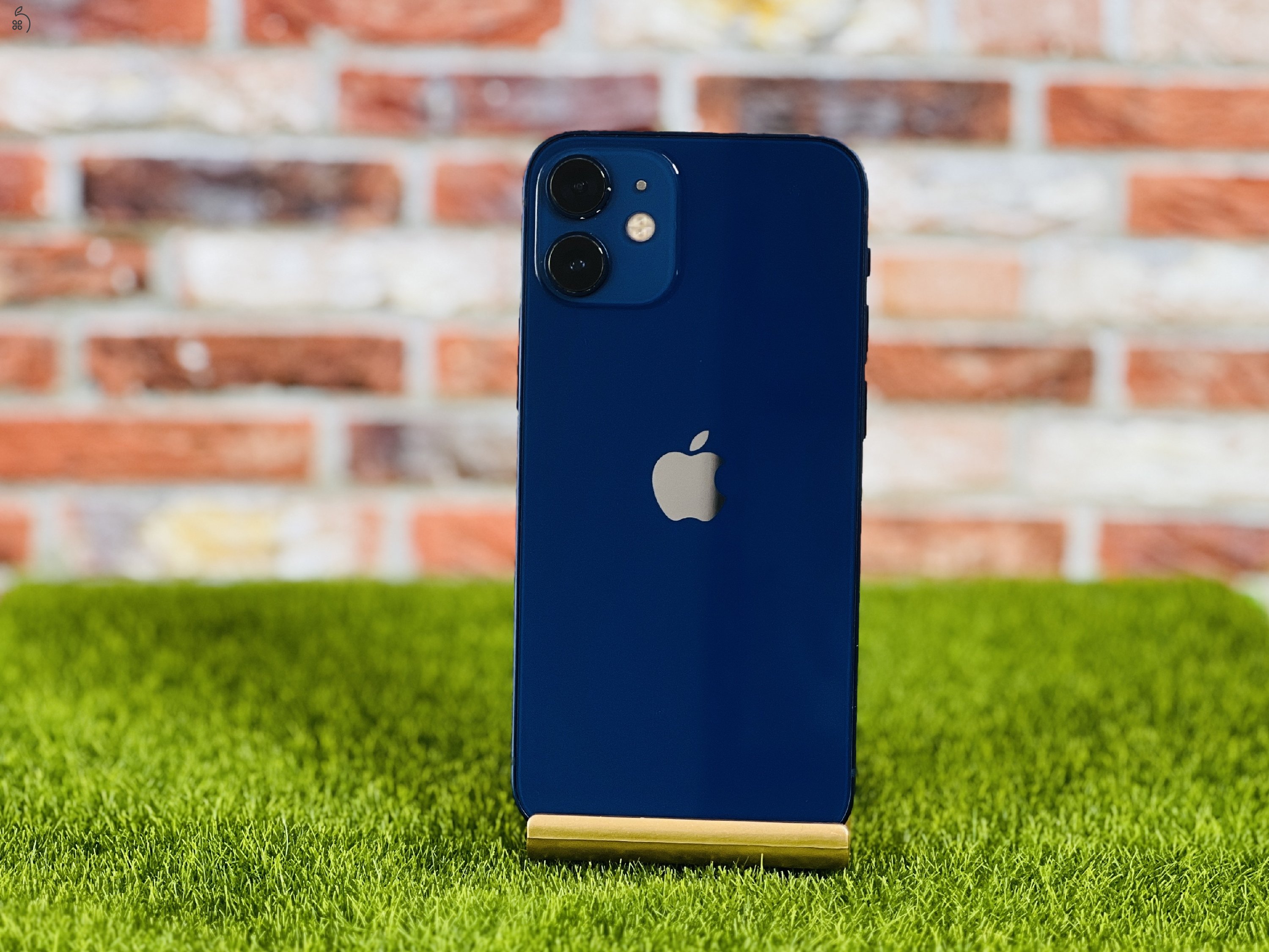 Eladó iPhone 12 Mini 64 GB Pacific Blue szép állapotú - 12 HÓ GARANCIA - 605