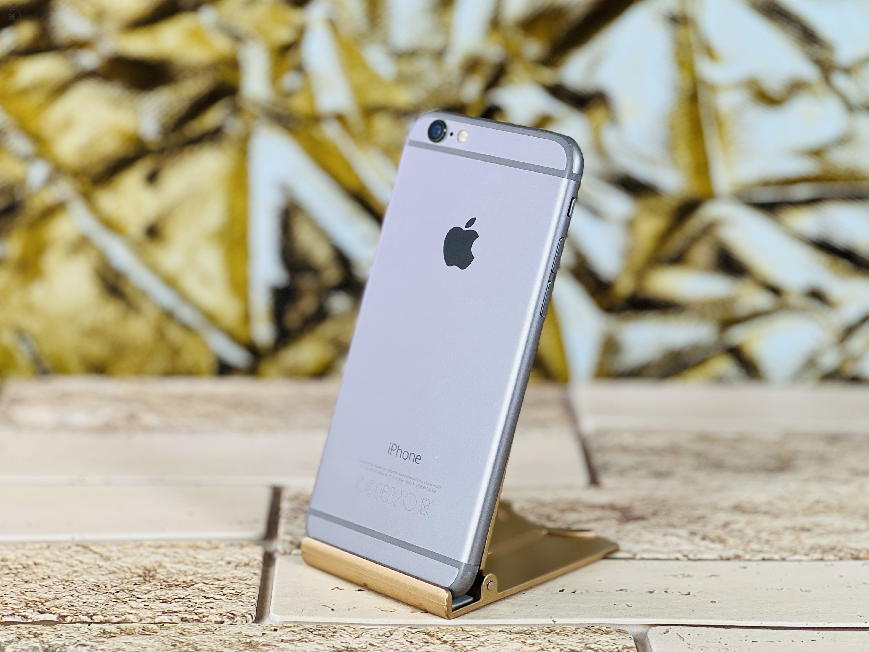 Eladó iPhone 6 16 GB Space Gray 100% aksi szép állapotú - R2676