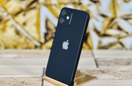 Eladó iPhone 12 Mini 64 GB Black szép állapotú - 12 HÓ GARANCIA - S1055
