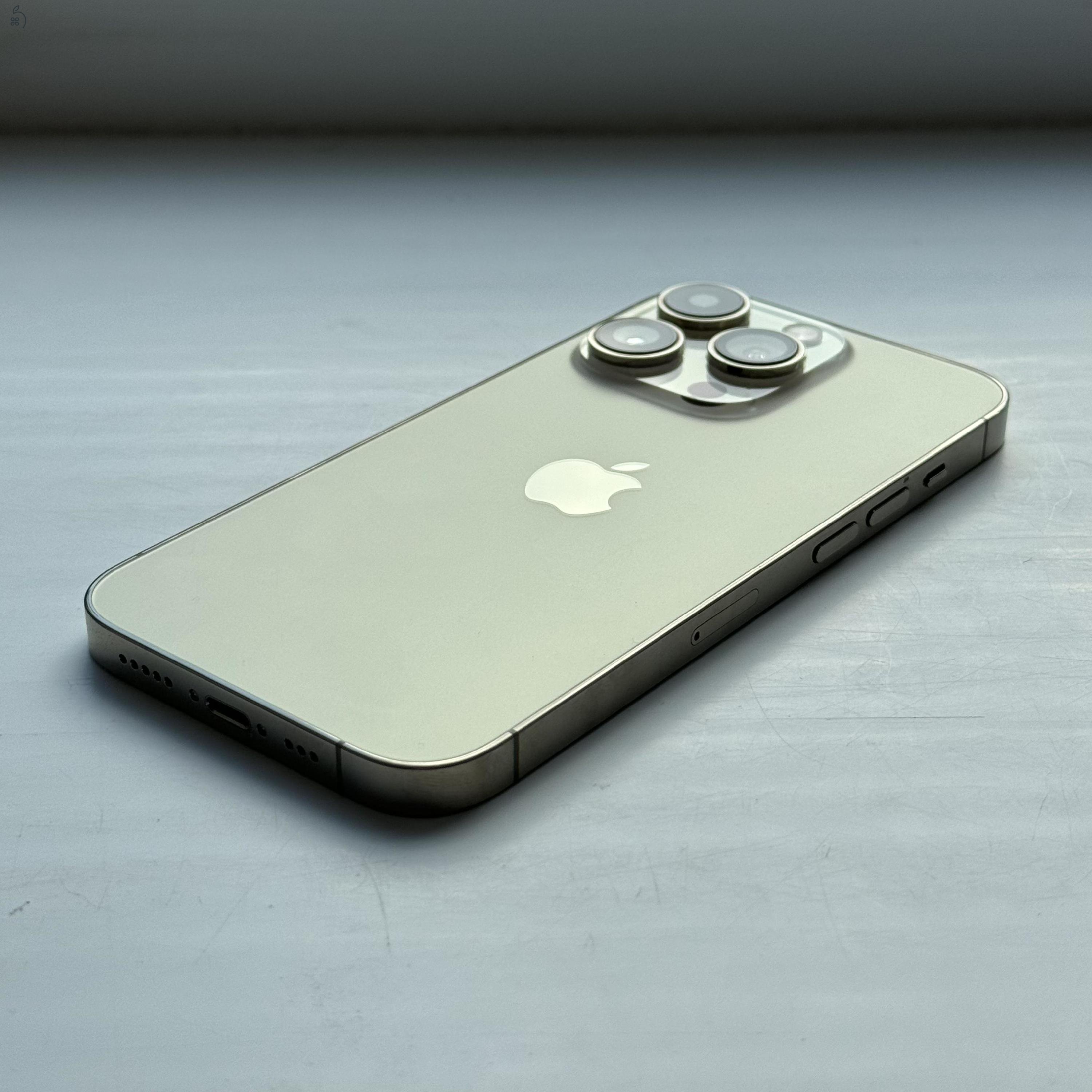 iPhone 14 Pro 128GB Gold - 1 ÉV GARANCIA , Kártyafüggetlen, 100% Akkumulátor 