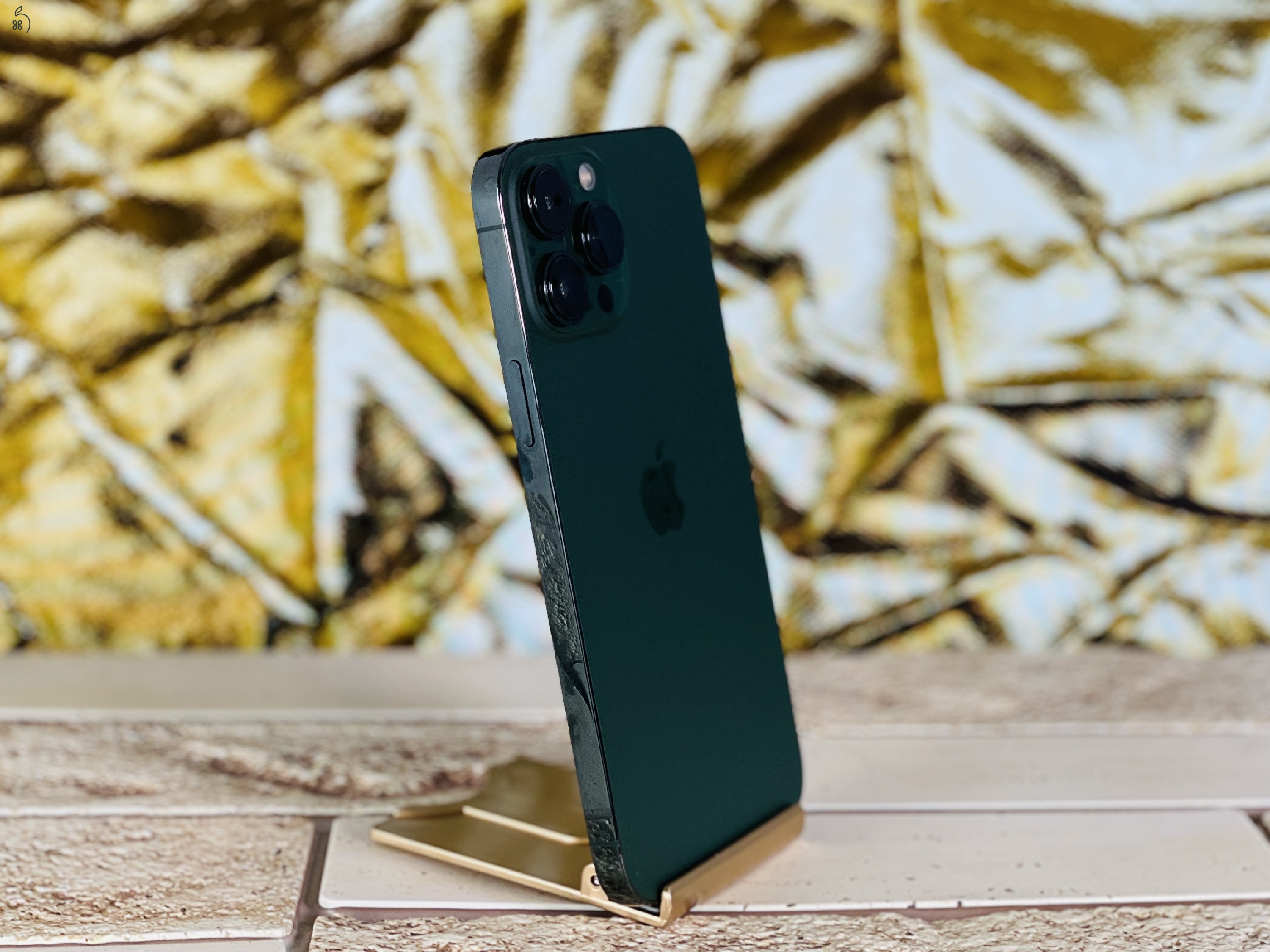 Eladó iPhone 13 Pro Max 128 GB Alpine Green 100% aksi szép állapotú - 12 HÓ GARANCIA - S1513