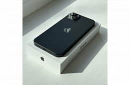GYÖNYÖRŰ iPhone 15 Plus 128GB Black - 1 ÉV GARANCIA, Kártyafüggetlen, 100% Akkumulátor