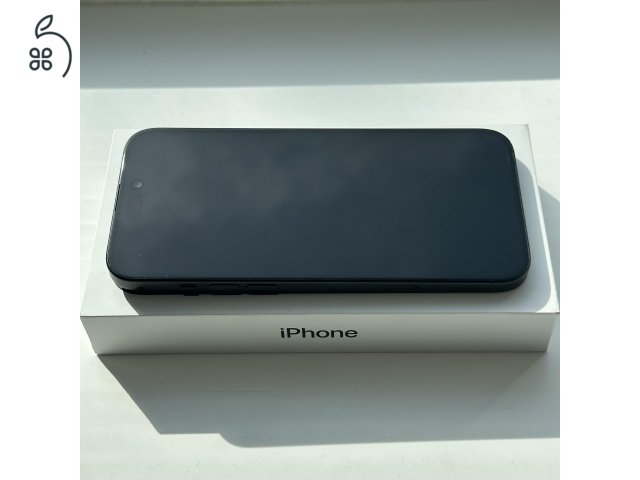 GYÖNYÖRŰ iPhone 15 Plus 128GB Black - 1 ÉV GARANCIA, Kártyafüggetlen, 100% Akkumulátor