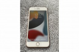 iPhone 8 Plus 64GB kártyafüggetlen, szép állapotban - rosegold színű