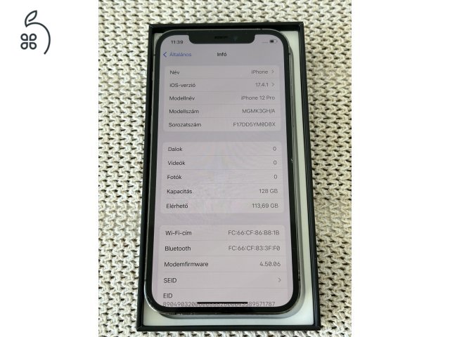 iPhone 12 Pro 128GB független