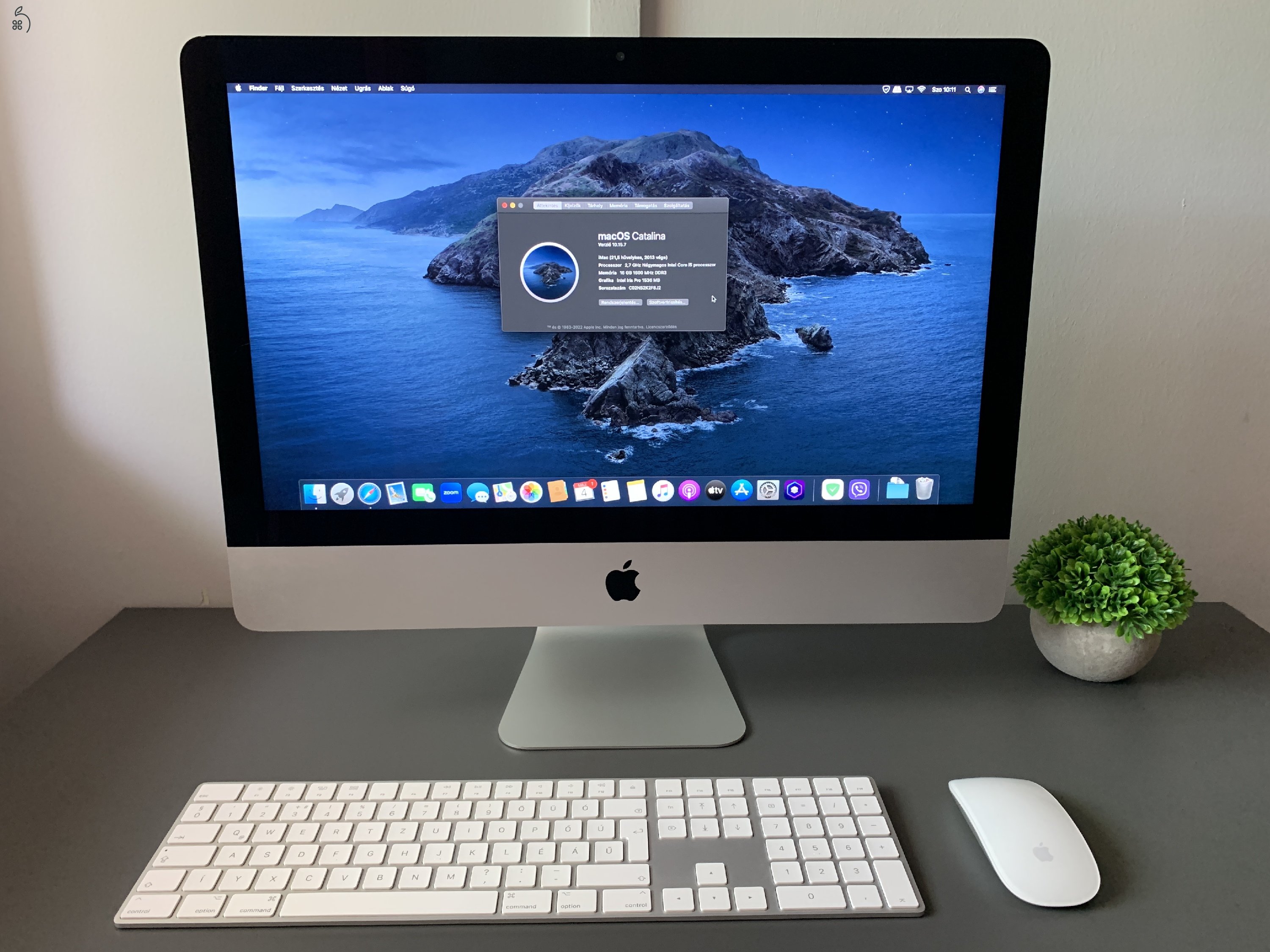 AKCIÓS! - 2013 iMac Late 21,5” | i5, 16GB RAM, 1,25TB Fusion Drive | Apple tartozékok