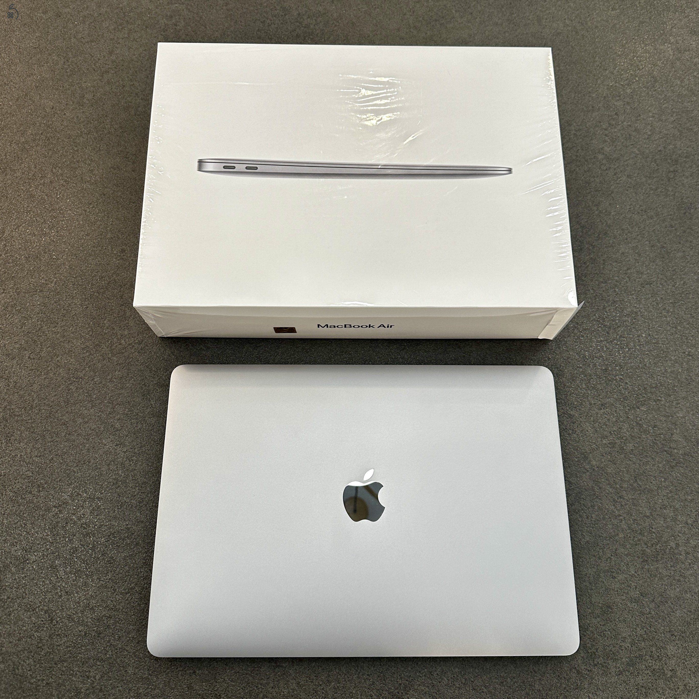 Garanciális MacBook Air M1, 256GB/8GB/asztorszürke, sérülésmentes, mint a vadonatúj!!!