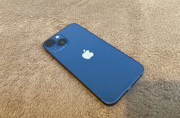 iPhone 13 mini kék 128GB akku 92% 